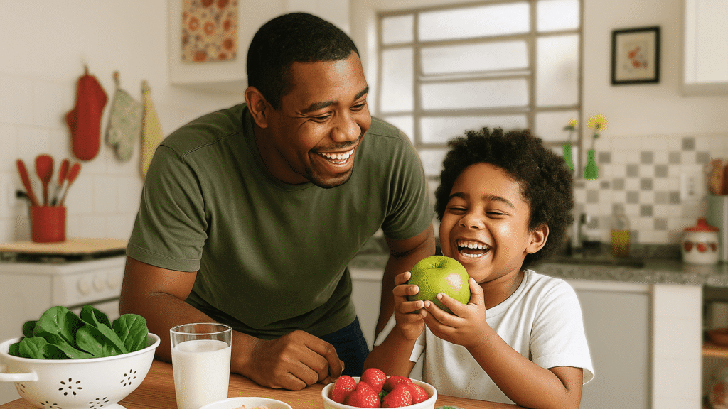 Alimentação infantil nas férias